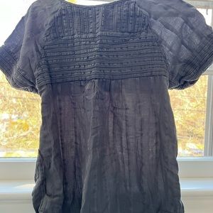 Prana grey blouse